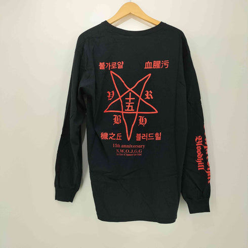 SATANICO LONG SLEEVE ゴアグラインド L/S クルーネック Tシャツ メンズ import:L