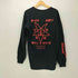 SATANICO LONG SLEEVE ゴアグラインド L/S クルーネック Tシャツ メンズ import:L