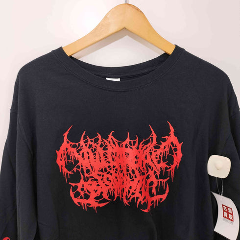 SATANICO LONG SLEEVE ゴアグラインド L/S クルーネック Tシャツ メンズ import:L