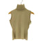フォクシー FOXEY カシミヤ100 ハイネックノースリーブニット レディース 38