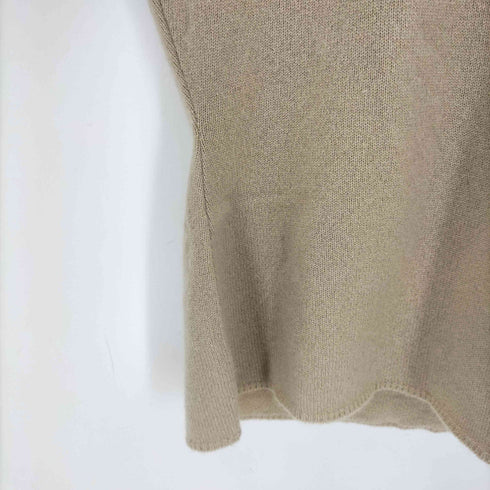 フォクシー FOXEY カシミヤ100 ハイネックノースリーブニット レディース 38