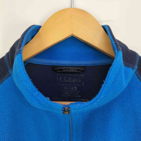 エルエルビーン L.L.Bean ハーフジップ バイカラーフリース メンズ