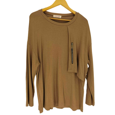 クルニ CULLNI 19AW 別注 レイヤード ZIP ポケット スウェット メンズ JPN:2
