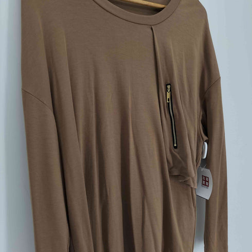 クルニ CULLNI 19AW 別注 レイヤード ZIP ポケット スウェット メンズ JPN:2