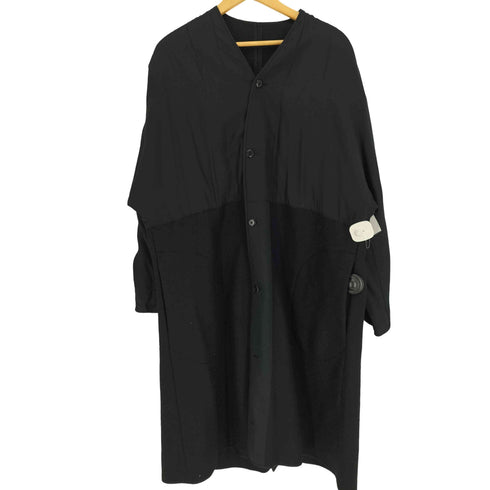ラッドミュージシャン LAD MUSICIAN 18AW KNITTING MELTON LONG COAT ニッティング メルトン ロング コート メンズ JPN:42