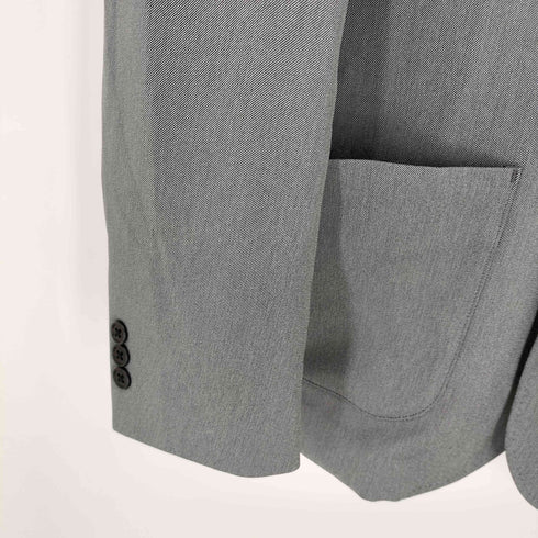ユナイテッドアローズグリーンレーベルリラクシング UNITED ARROWS green label relaxing A+ ポリエステルツイル 2B ジャケット ウォッシャブル・ストレッチ・防シワ メンズ JPN:XL