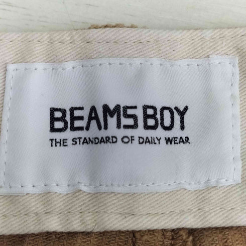 ビームスボーイ BEAMS BOY 太畝コーデュロイディープライズパンツ レディース