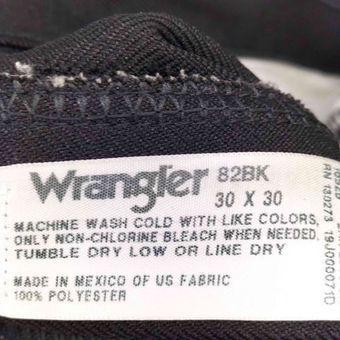 ラングラー Wrangler メキシコ製 ランチャー ドレス スラックス メンズ 30×30