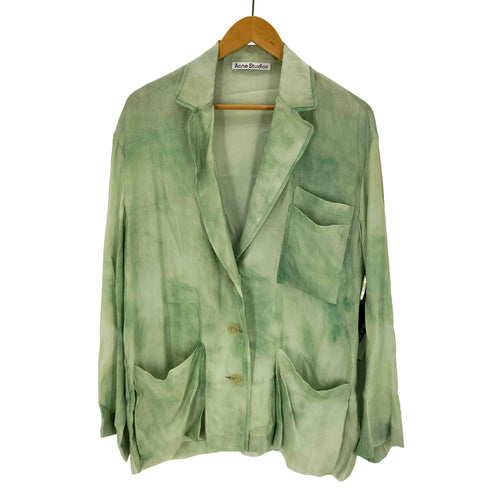 アクネストゥディオズ ACNE STUDIOS タイダイ染め 2Bツイルテーラードジャケット レディース 30