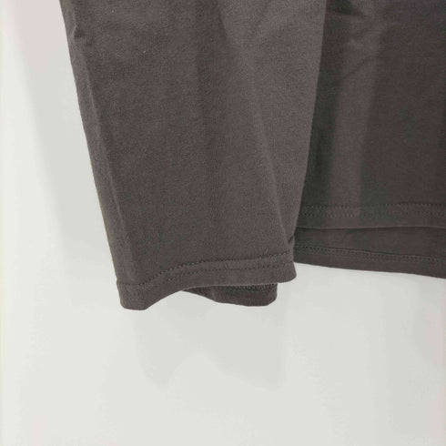グラインドコア ノイズグラインド アートワーク 両面プリント S/S クルーネック Tシャツ メンズ import:L