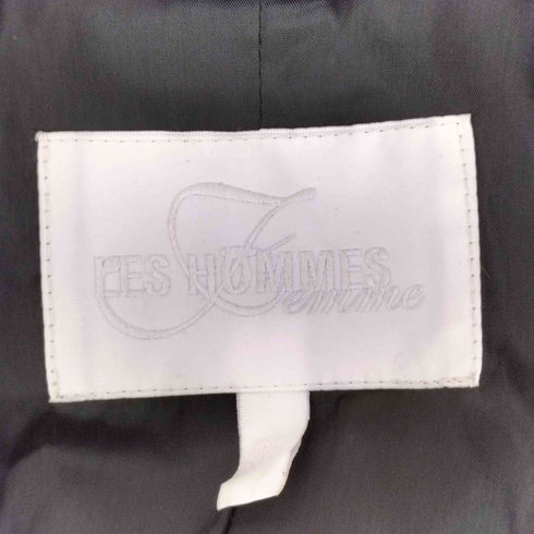 LES HOMMES FEMME レースドッキングボタンレステーラードジャケット レディース JPN:38