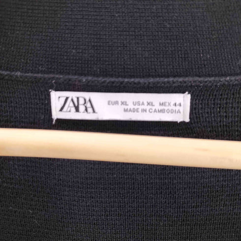 ザラ ZARA OVERSIZE TEXTURE CARDIGAN オーバーサイズ テクスチャー コットン ニット カーディガン メンズ import:XL