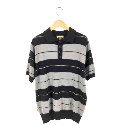 エフビーカウンティ FB COUNTY CHARLIE BROWN ニットポロシャツ メンズ import:M