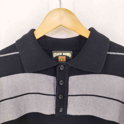 エフビーカウンティ FB COUNTY CHARLIE BROWN ニットポロシャツ メンズ import:M