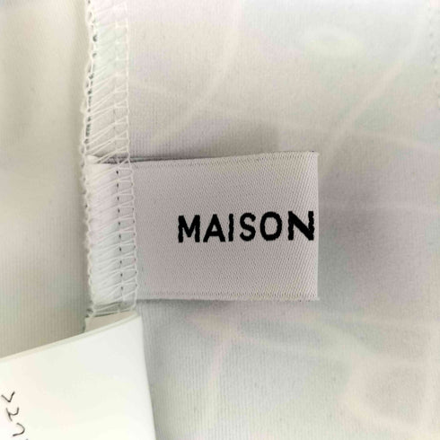 メゾンスペシャル MAISON SPECIAL フォトコラージュコルセット ビスチェ レディース FREE