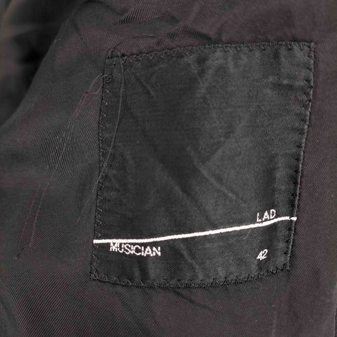 ラッドミュージシャン LAD MUSICIAN 17AW Colorless Big Chester Coat カラーレス ビッグ チェスター コート メンズ JPN:42