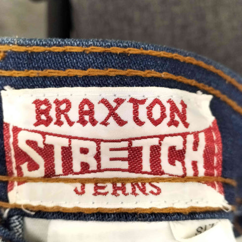 BRAXTON ブリクストン STRETCH JEHNS ストレッチ ジーンズ 刺繍 ローライズ スリット フレア デニム パンツ レディース JPN:M