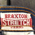 BRAXTON ブリクストン STRETCH JEHNS ストレッチ ジーンズ 刺繍 ローライズ スリット フレア デニム パンツ レディース JPN:M
