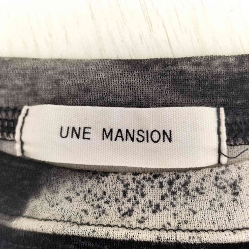 ユヌマンション UNE MANSION タイダイシアースリムフィットカットソー レディース FREE