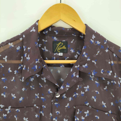 ニードルズ Needles Classic Shirt Poly Chiffon Floral Printed メンズ JPN:XS