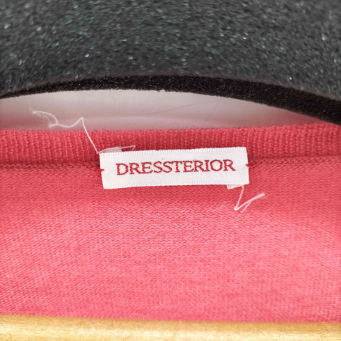 ドレステリア DRESSTERIOR カシミヤ Vネックニットセーター レディース