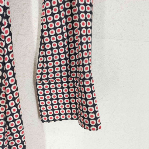 L'AGENCE ラジャンス 総柄レーヨンシャツワンピース import レディース