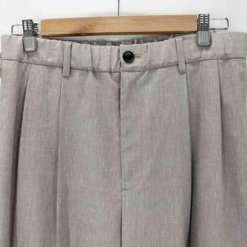 A+TOKYO リネン ブレンド イージー スラックス パンツ メンズ JPN:2