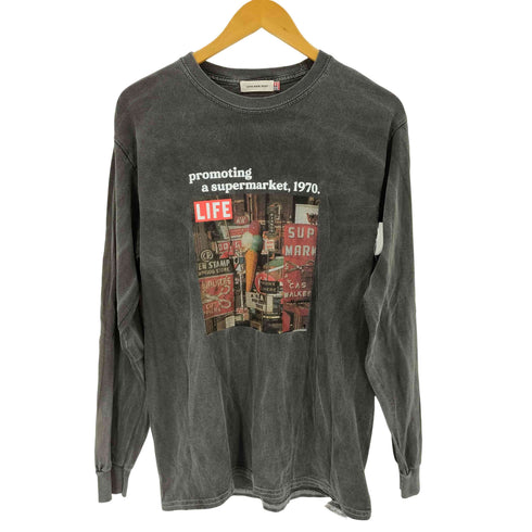 グッドロックスピード GOOD ROCK SPEED L/S プリントクルーネックTシャツ メンズ FREE