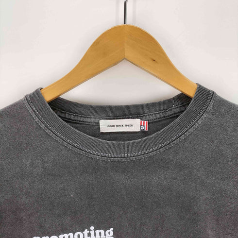 グッドロックスピード GOOD ROCK SPEED L/S プリントクルーネックTシャツ メンズ FREE