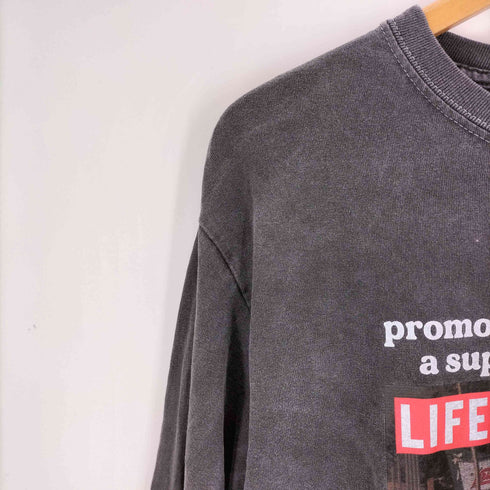 グッドロックスピード GOOD ROCK SPEED L/S プリントクルーネックTシャツ メンズ FREE