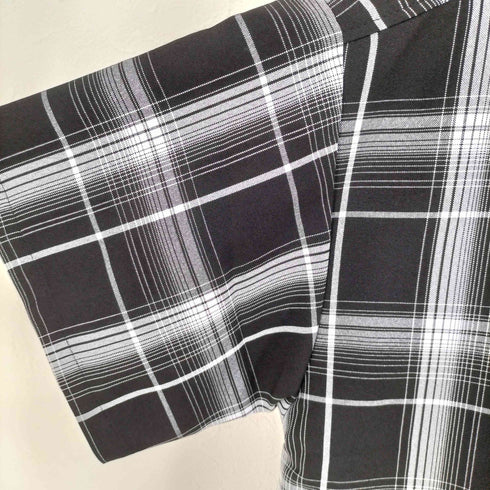 キャルトップ CALTOP ♯1000 Plaid チェック S/S シャツ メンズ import:S