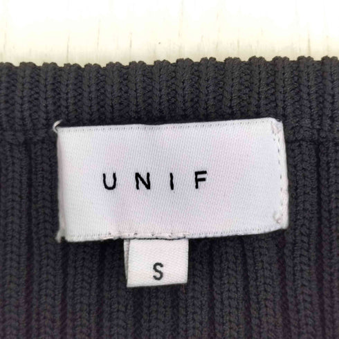 ユニフ UNIF リブニットタンクトップ レディース JPN:S
