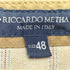 リカルドメッサ RICCARDO METHA ワンタックワイドトラウザー メンズ 48