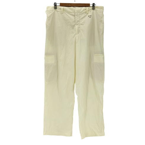 ザラ ZARA トライアングルカン ワイド カーゴ パンツ メンズ XL