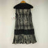 giambattista valli レオパード柄 ノースリーブワンピース レディース XXS