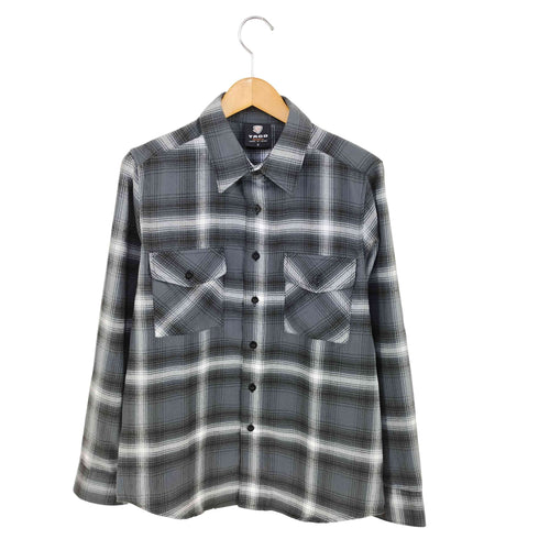YAGO チェック フランネルシャツ ネルシャツ メンズ import:S