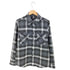 YAGO チェック フランネルシャツ ネルシャツ メンズ import:S