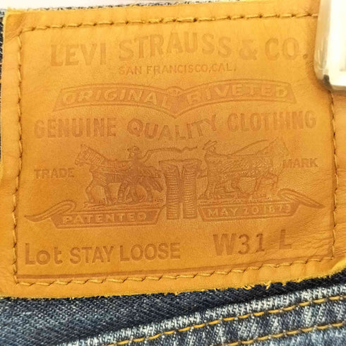 リーバイス Levis STAY LOOSE TAPERED CROP ルーズフィット テーパードクロップドデニム メンズ W31