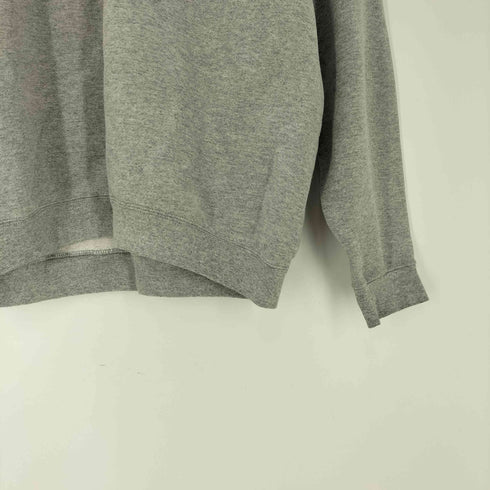 ナイキ NIKE 90S 白タグ USA製 PRO LINE フットボール チーム ロゴ プリント 裏起毛 スウェット メンズ import:L