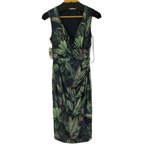 phase eight Maya Jersey Palm Print Midi Dress レディース 08