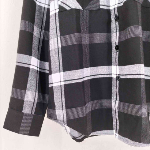 YAGO チェック フランネルシャツ ネルシャツ メンズ import:S