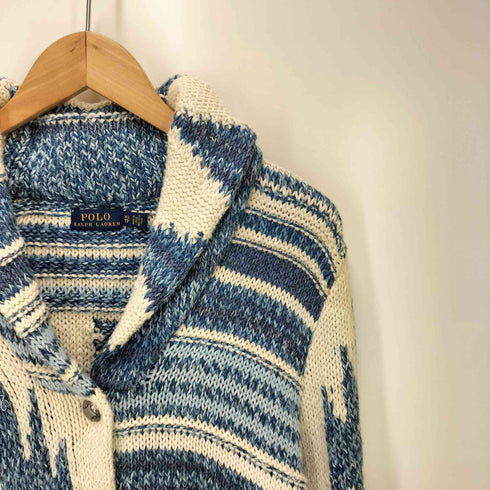 ポロラルフローレン POLO RALPH LAUREN SOUTHWESTERN CARDIGAN ネイティブ柄 コンチョボタン カーディガン メンズ JPN:XS