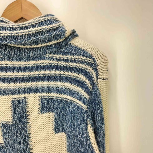 ポロラルフローレン POLO RALPH LAUREN SOUTHWESTERN CARDIGAN ネイティブ柄 コンチョボタン カーディガン メンズ JPN:XS