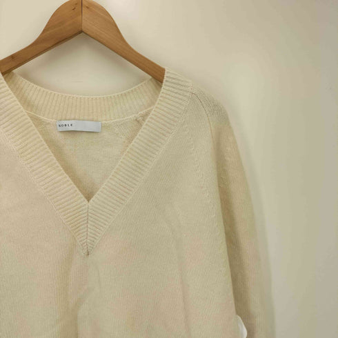 22AW NORBLE CA/W ロング V プルオーバー レディース