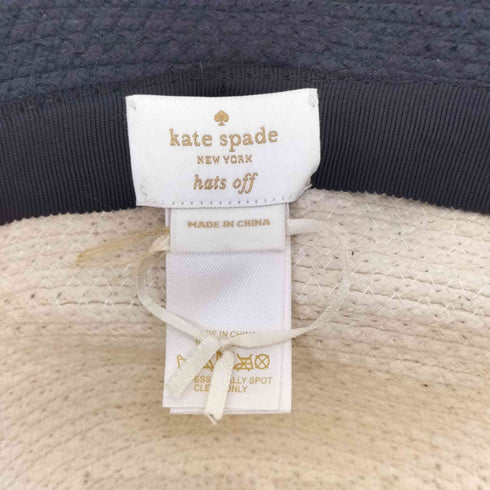 ケイトスペード Kate spade バイカラー手編みハット レディース