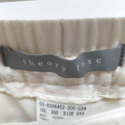セオリーリュクス theory luxe SAXONY SOFT FEDORA ウール混パンツ レディース 034