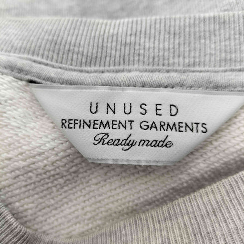 アンユーズド UNUSED 霜降り 裏起毛 クルーネック スウェット メンズ JPN:2