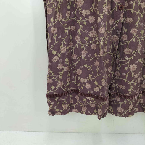 エディーバウアー Eddie Bauer 00S 花柄 半袖ワンピース レディース JPN:M