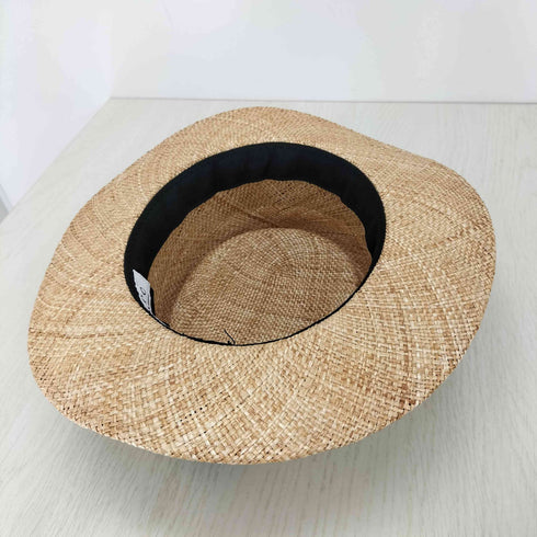 シャポードオー ChapeaudO 刺繍ストローハット レディース 57cm