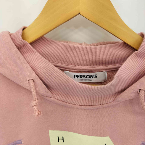 パーソンズ PERSONS カラーポケット パーカー レディース import:L